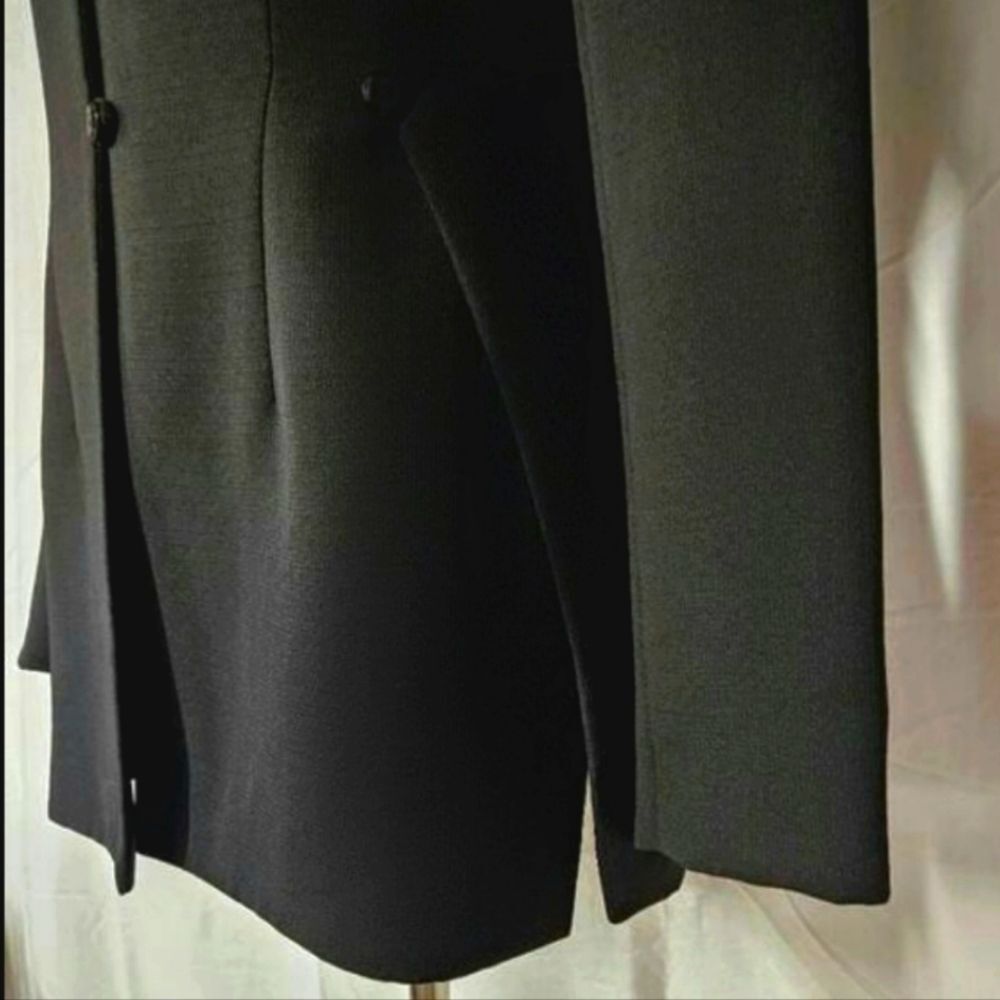 Cache Cyrus Black Cutaway Loop Button Front Tuxed… - image 5